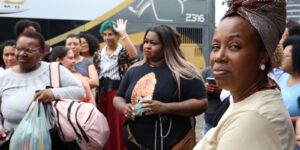 Mulheres negras marcham em Brasília por reparação e bem-viver