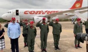 Avião usado por Maduro Voa para a fronteira com o Brasil