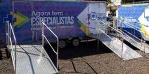 Saúde instala consultórios móveis em rio bonito do Iguaçu após tornado